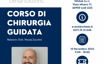 [14 Novembre 2025, Lodi] Corso GRATUITO di chirurgia guidata: Dalla visita al carico immediato.